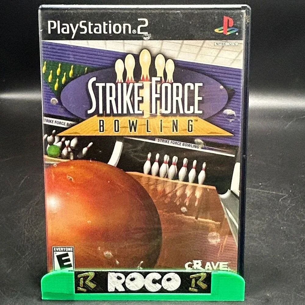 Strike Force Bowling PS2 (Sony PlayStation 2, 2004) Complete W/ Manual
